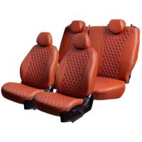 Чехлы Премиум Экокожа Байрон Ромб на Nissan Sentra 7 (B17) 2012-2017 г.в. Чехлы Премиум Экокожа Байрон Ромб на Nissan Sentra 7 (B17) 2012-2017 г.в.