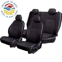 Чехлы Экокожа Турин Ромб на Chevrolet Cruze 2009-2015 г.в. Чехлы Экокожа Турин Ромб на Chevrolet Cruze 2009-2015 г.в.